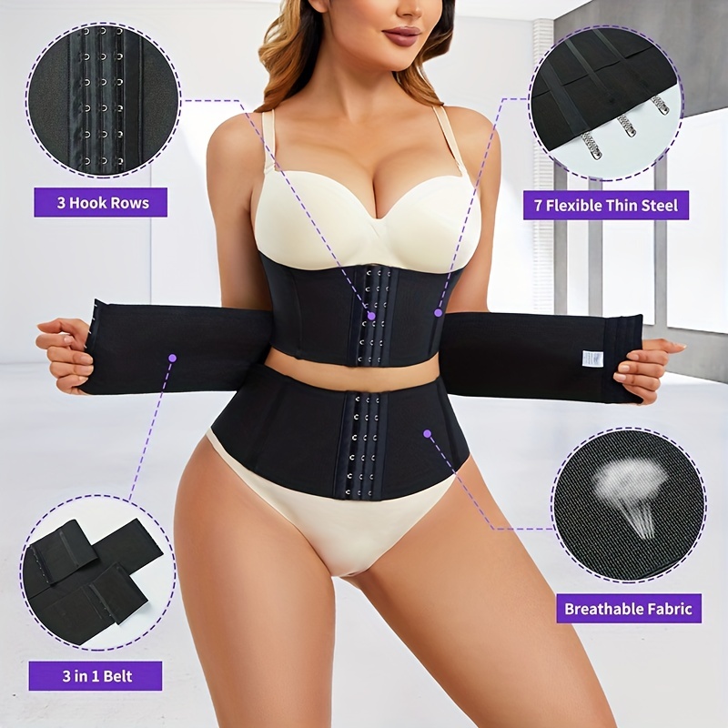 Entrenador De Cintura Tummy Wrap, Tummy Control Slim Faja Cinturón Cincher,  Ropa Interior Y Fajas Para Mujer