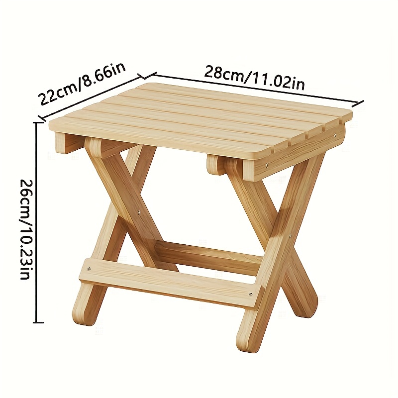 Solid Wood Horse Bench Is Flexible And Compact And The - Temu