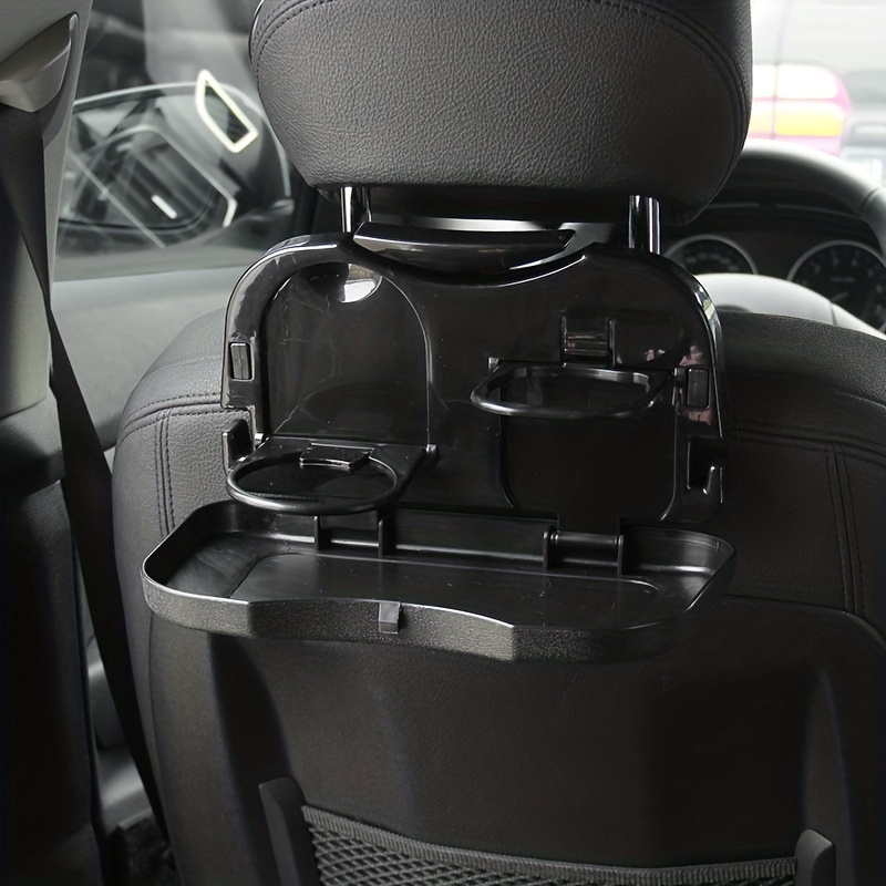 Auto-Rücksitz-Becherhalter, universelle Auto-Kopfstütze,  Wasser-Kaffeetassen-Tablett, zusammenklappbarer Aufbewahrungstisch, für  Handy, Getränke
