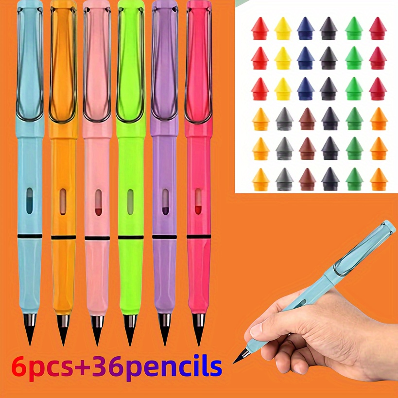 Indra Juego de lápices de colores profesionales, 48+6 lápices de dibujo  artístico de colores para adultos, niños, estudiantes, profesores, dibujos