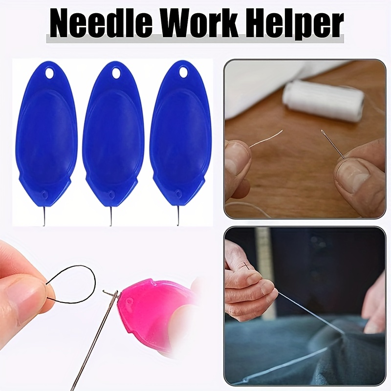 8pcs Automatic Needle Threading Device,automatic Needle Threader Tool  (random Color)