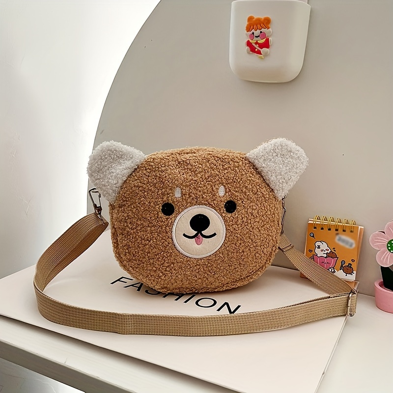 Teddy Bear & Lamb Crossbody Bag - Lamb