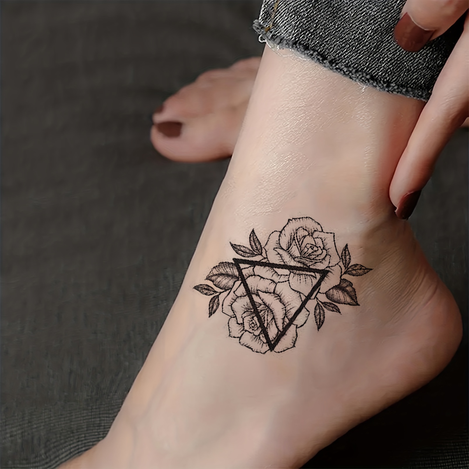 Tatuagem Temporária de Mão a prova d'água Tattoo Fake para Mão