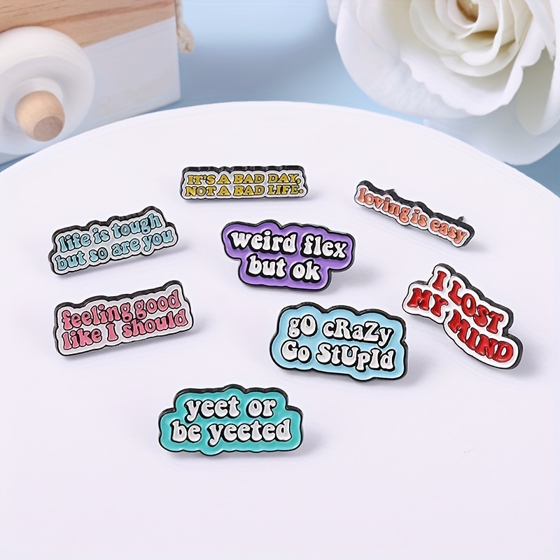 Funny Quote 'Can't Adult Today' Enamel Pin – Shop Enamel Pins