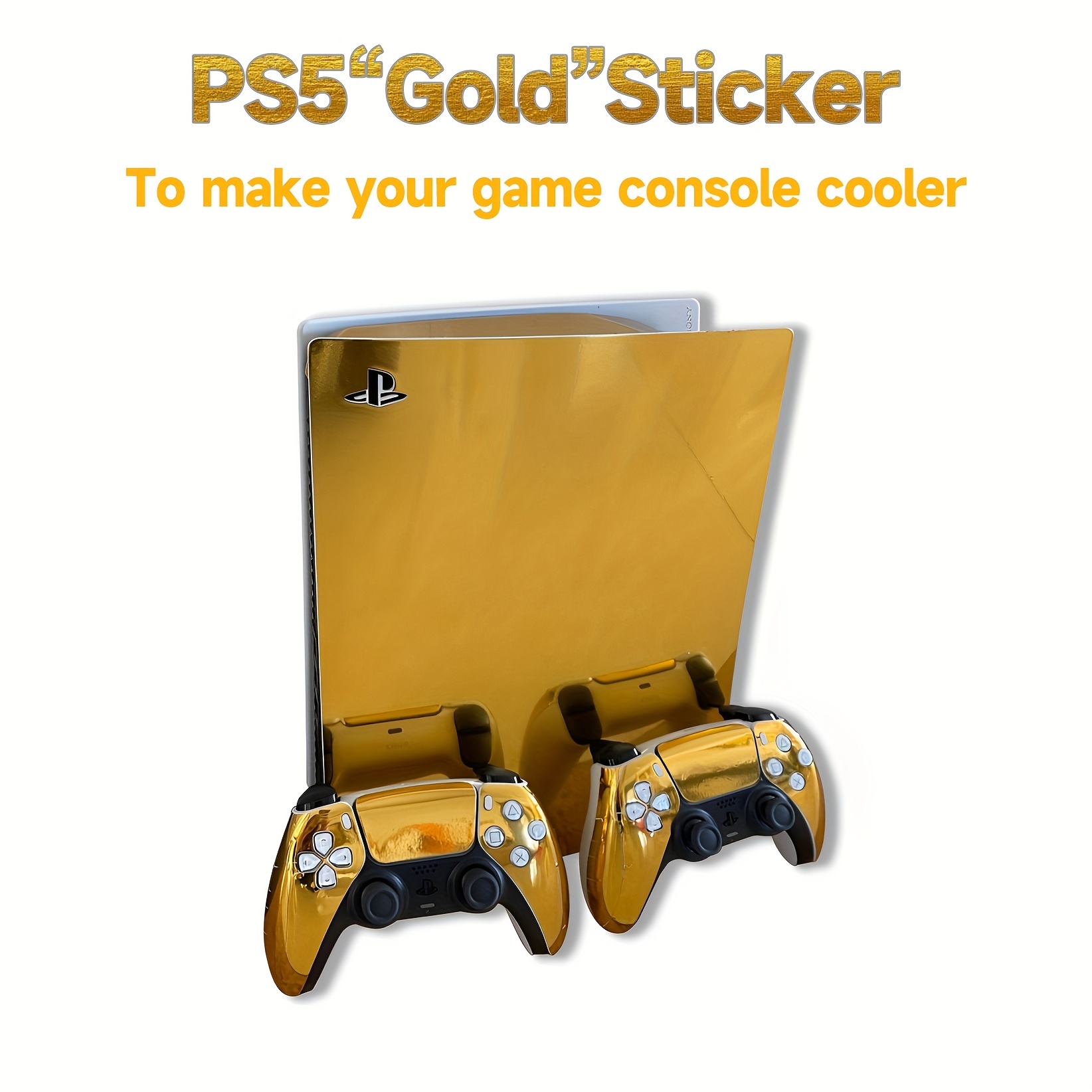 Skin do console e controladores PS5 para Playstation 5 versão digital,  bandeira dos EUA Console e controladores PS5 skin capa de adesivo de vinil