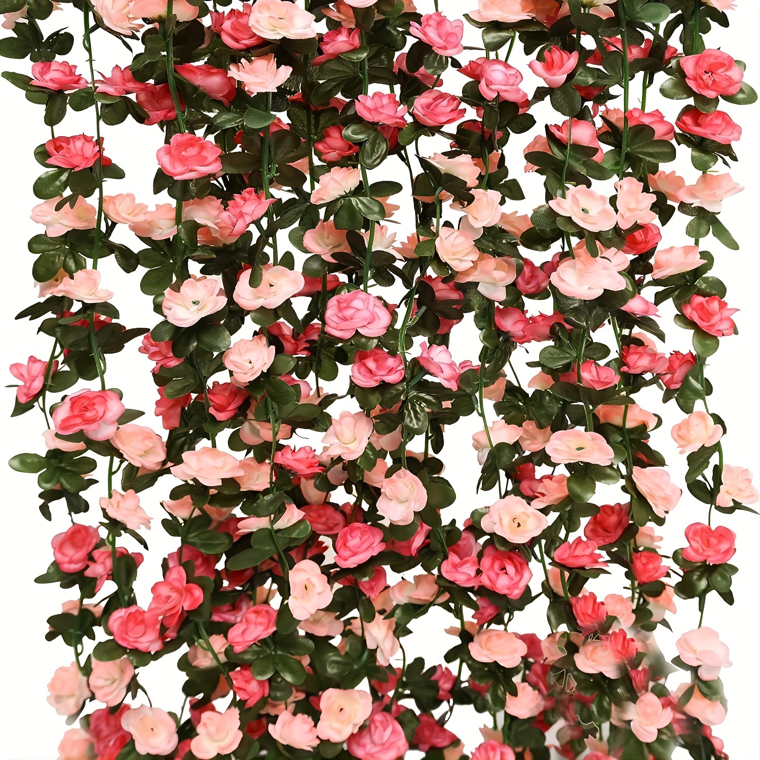 Flower Ivy Garland 86artificial Silk Rose Garland 2 