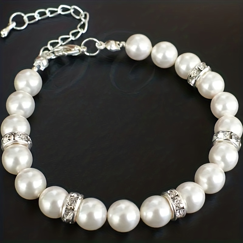 100/600pcs Round Interval Beads 8mm (0.31in) Silvery Plated Czech Crystal Rhinestones Used In Jewelry for Loose Bead Bracelets