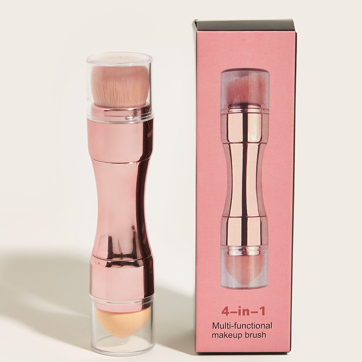 4in1 Makeup Brush Set For Eyeshadow, Eye, Lip, Face, And Concealing