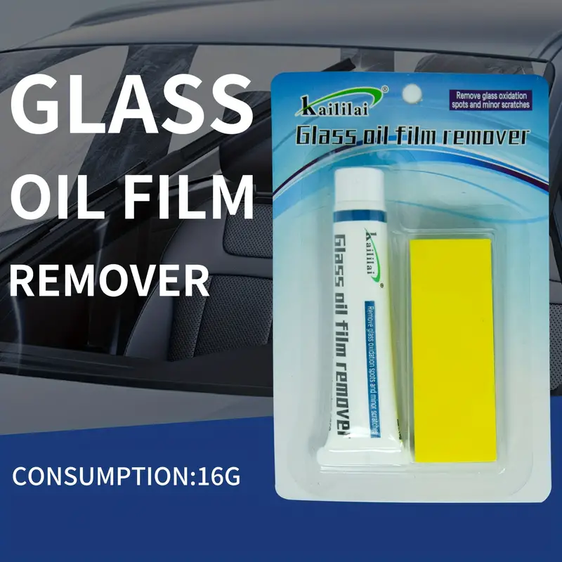 50ml-Car Glass Anti-fog Coating Oil Film Removing Paste Glass Cleaner Agent  Film
