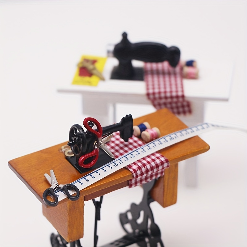 Dollhouse Simulative Mini Ruler, Cutting Board Set, School Supplies,  Miniature Scene Decoration - Temu
