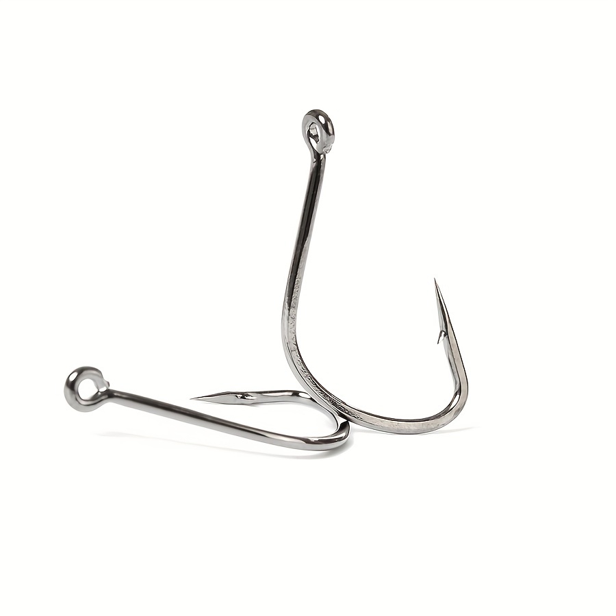 Thin Red Worm Bait Hook Sharp Iron Circle Hooks With Barbed - Temu
