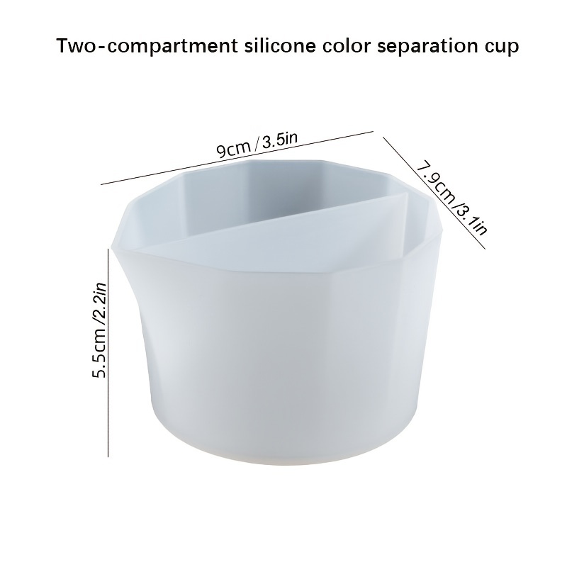 Silicone Measuring Cup and Stirrers, Epoxy Resin Mixing Cup, Dispensing Cup  for Epoxy Resin Craft, Resin Container Tool, Resin Art Supplies 