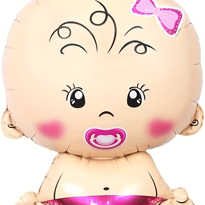 Baby Shower Balloon Kit Boy Girl Banner Boy Girl Printed - Temu