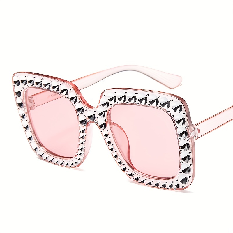 Louis Vuitton teardrop monogram sunglasses Eyewear accessory [Color] Pink/White