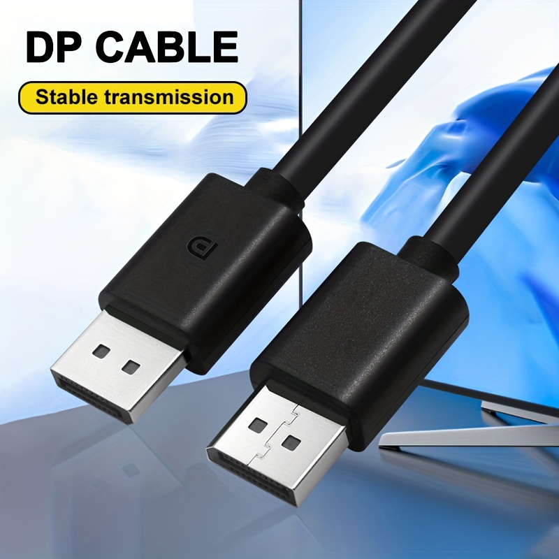 4k Displayport Cable Audio Video Compatible Dp Display Port - Temu