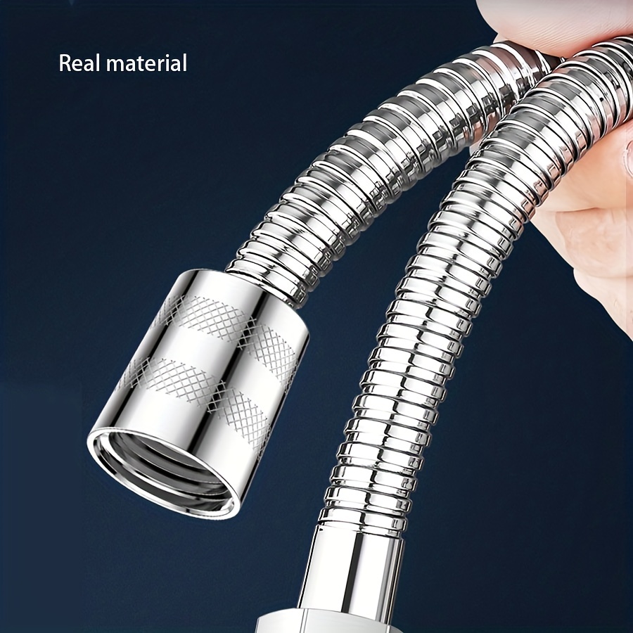 Tuyau de robinet flexible en acier inoxydable de 0,9 m, écrou en