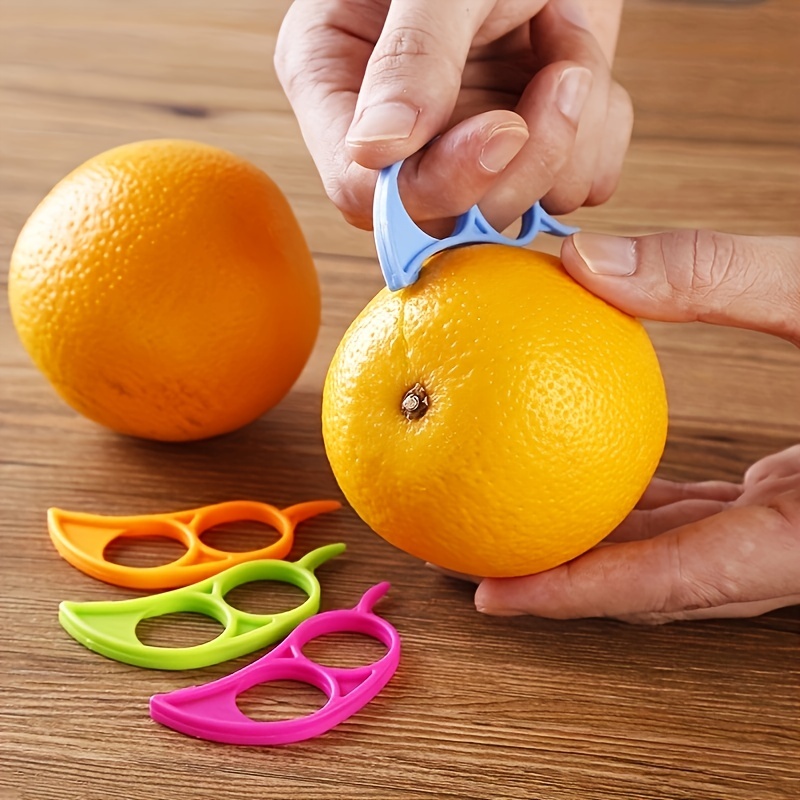 1pc Stainless Steel Ring Orange Peeler For Kitchen, Orange Peeler, Citrus  Peelers, Easy To Use And Clean