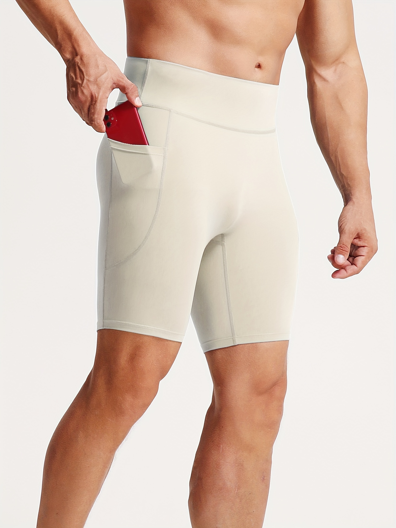 Men's Quick Drying Compression Sports Boxers Shorts Athletic - Temu