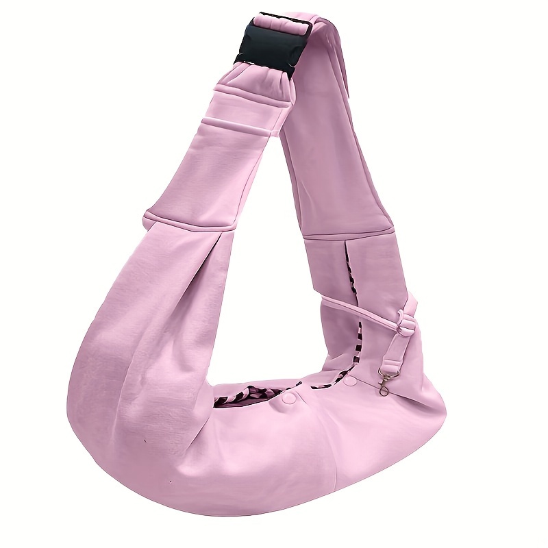 Adjustable Strap Pet Sling Carrier for Travel and Comfort
