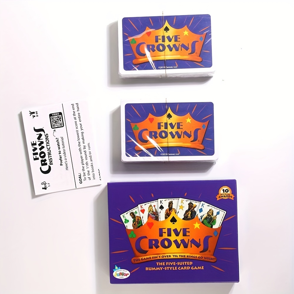 Five Crowns Card Game Family Board Game
