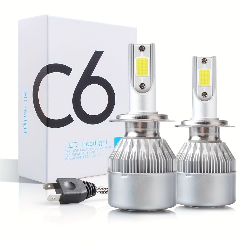 Bombillas LED Coche SMD H1 12V para Faros Delanteros Luces Antiniebla