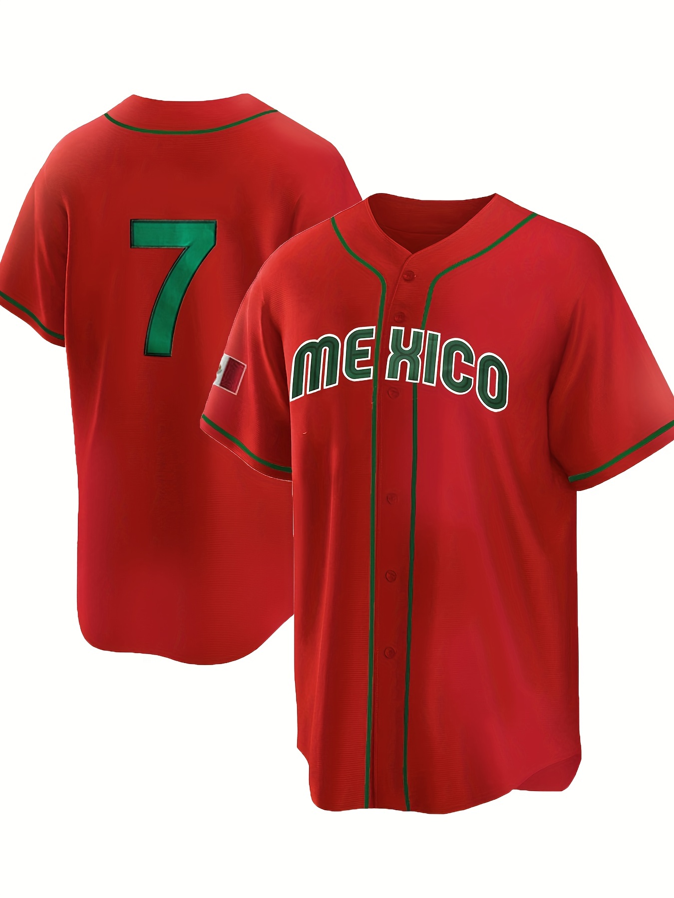 Men's Badboy #10 Baseball Jersey, Retro Classic Baseball Shirt, Breathable Embroidery Button Up Sports Uniform for Training Competition,Temu