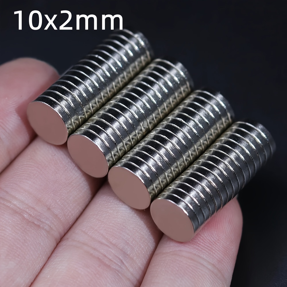 Imanes redondos pequeños de neodimio, imanes potentes permanentes NdFeB de  3x3mm, diámetro de 3x3mm, 100 ~