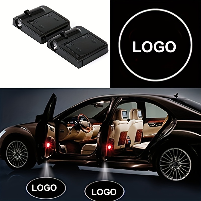 Led Car Door Light Logo Projector For For Verso - Temu