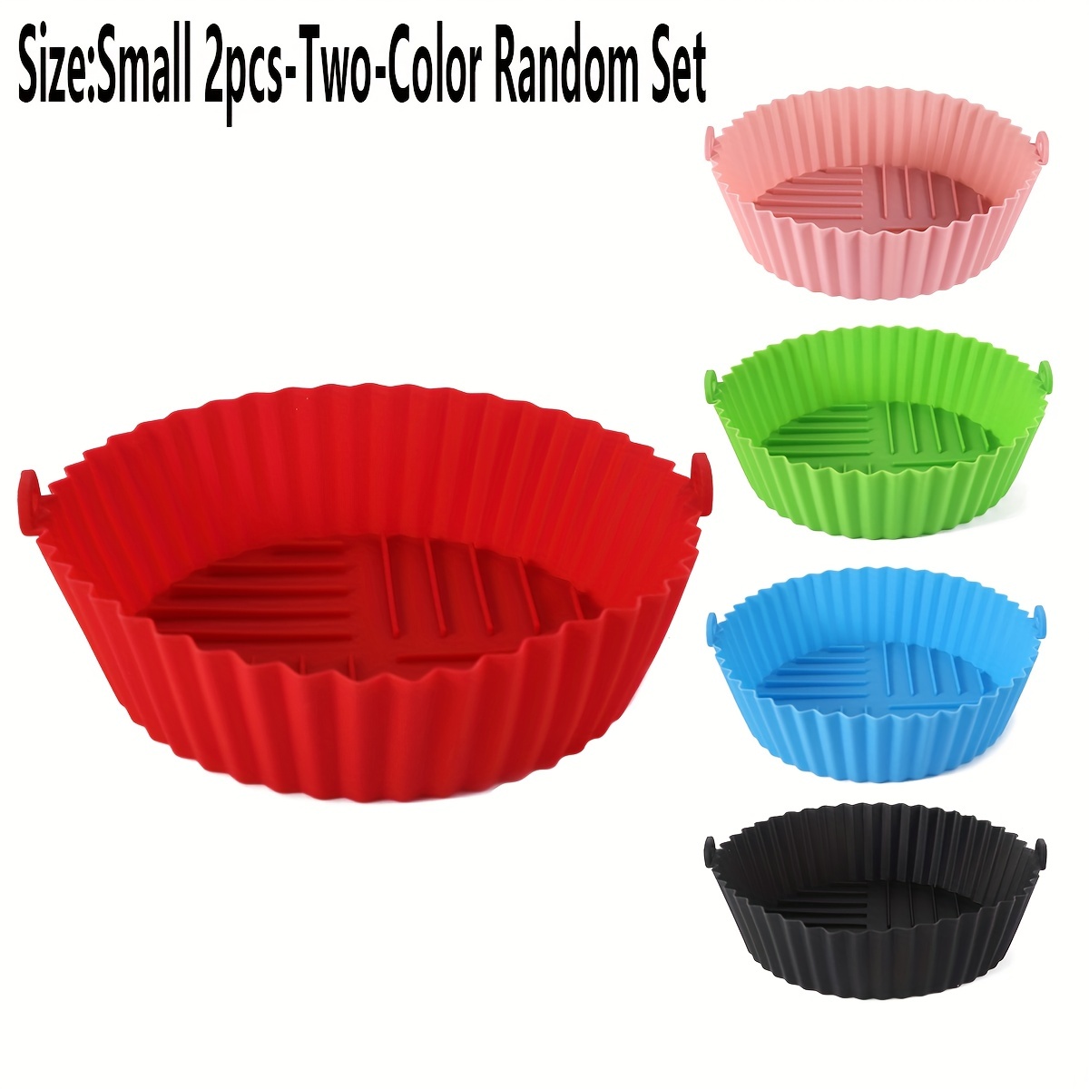 The Silicone Kitchen Reusable Silicone Mini Baking Cups - Set of 24 | Non-Toxic | BPA Free | Dishwasher Safe