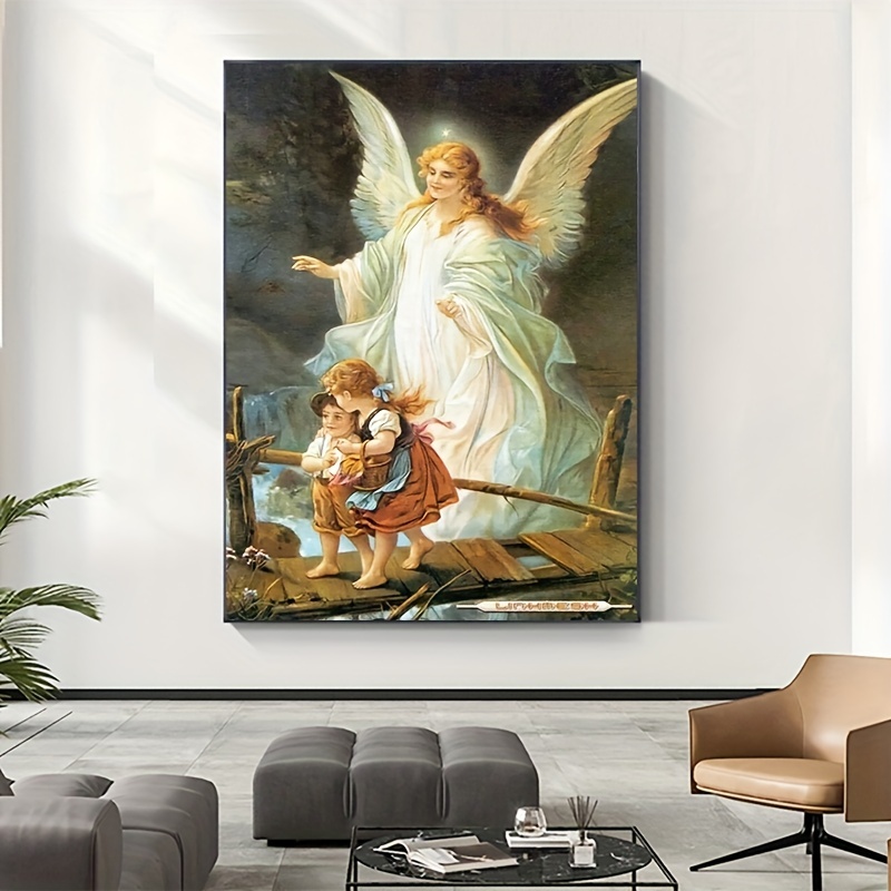 Little Girl Angel DIY 5D Diamond Painting Kit Rhinestone Picture Handmade  Crafts