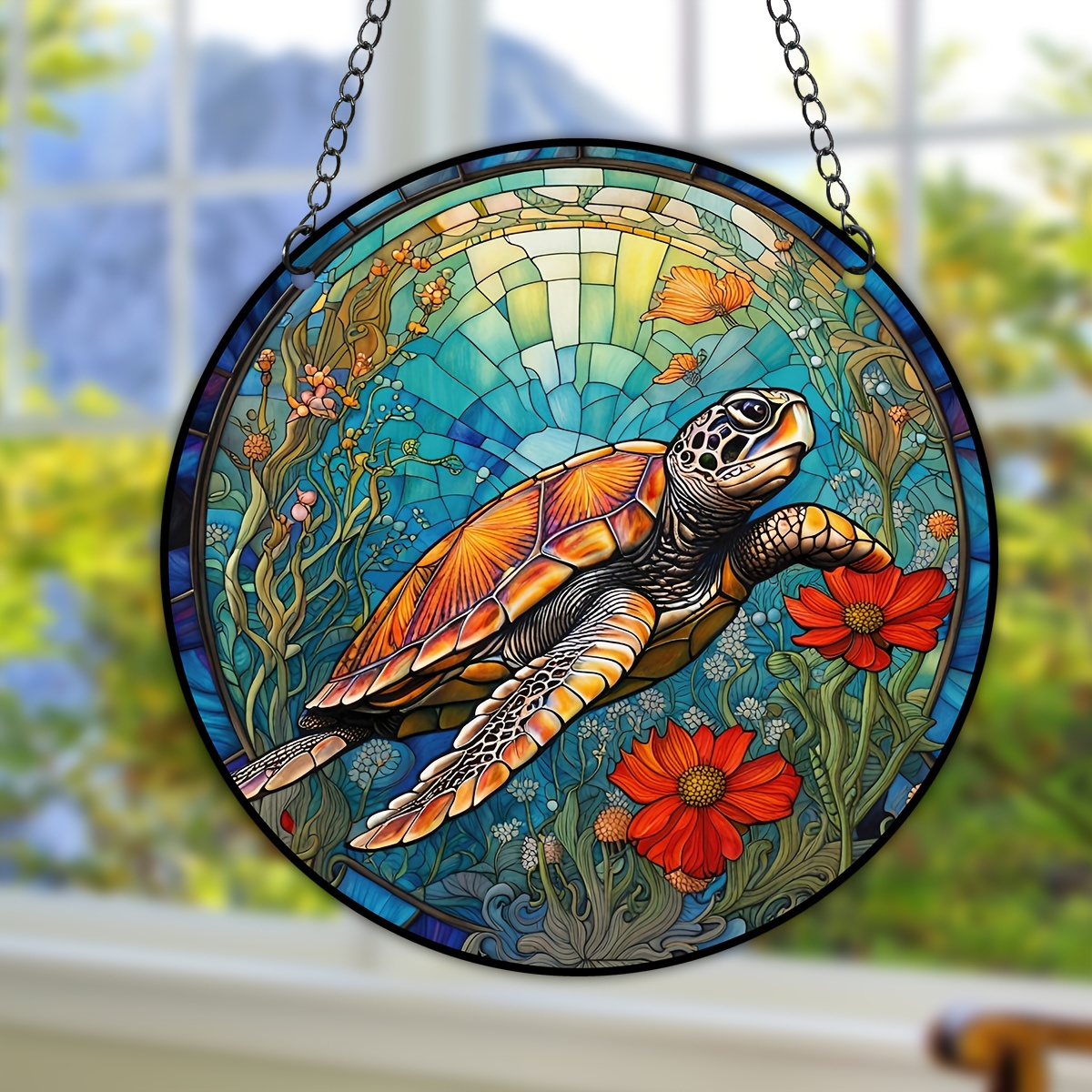 Glass Straws Colorful Cartoon Turtle Decoration Reusable - Temu