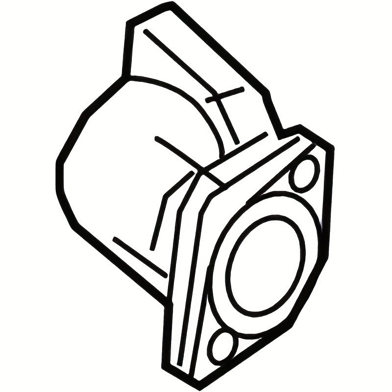 Convient pour les pièces de rechange en aluminium de tuyau d'entrée et de sortie de refroidisseur intermédiaire Civic FC1, FC7, 21-22 Civic FK7 de dixième génération, OE 17284-5AA-A01_voghion.com
