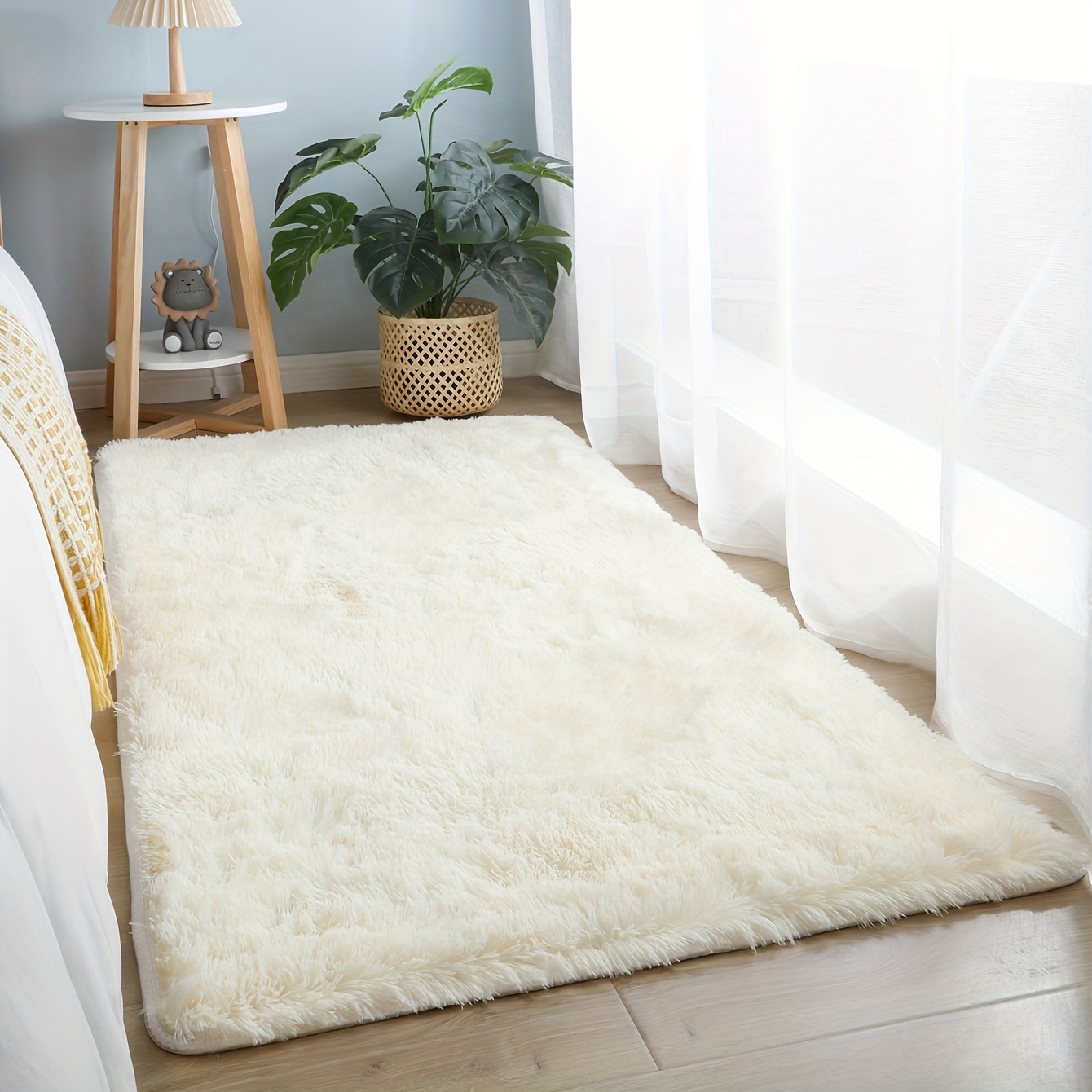 Alfombras para dormitorio de niños, alfombras suaves  