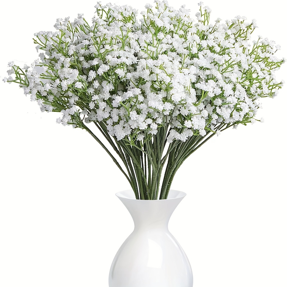 Artificial Fake Flowers Bouquet Gypsophila Bulk Flower In White