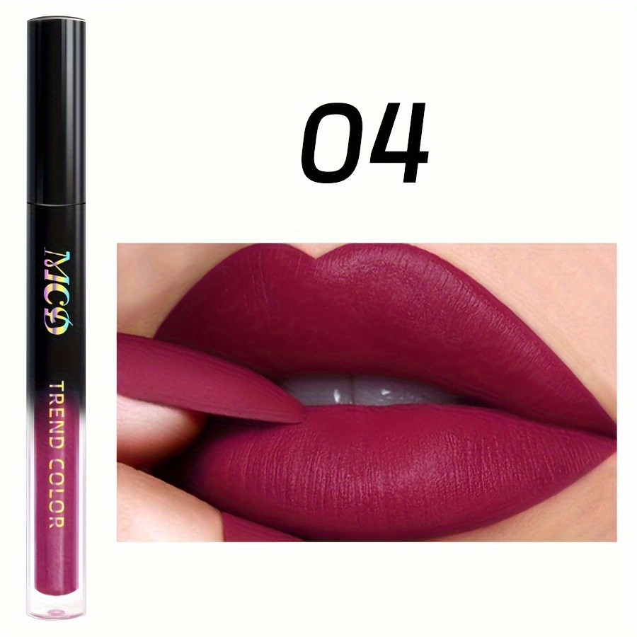 Lip Glaze Long Lasting Waterproof Liqudi Lipstick Lip Oil Lip Tint Moisturizing Lip Balm High Pigmented
