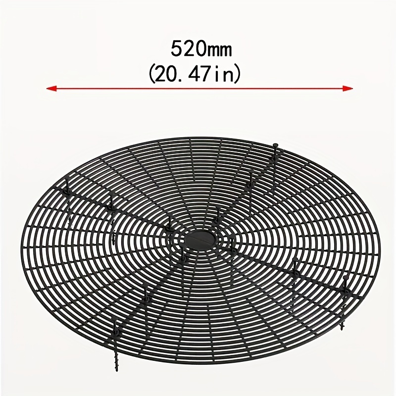 Flower Pot Cover Square Round Flowerpot Grid Baby Safety Soil Guard
