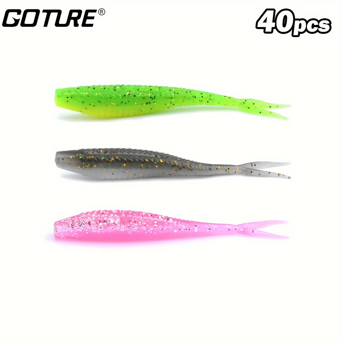 Goture Needlefish Soft Lures, Lead Head Jigs with Pre-Rigged Ultra-Sharp  Realistic Swimbait for Trout Pike Walleye Saltwater/Freshwater Fishing Blue  A /4.13'' - 3/4 oz