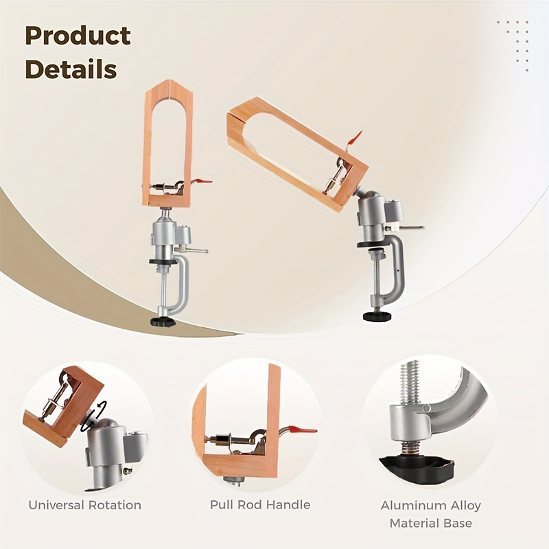 Aluminium alloy clamp, stitching pony, stitching horse, leather sewing clamp