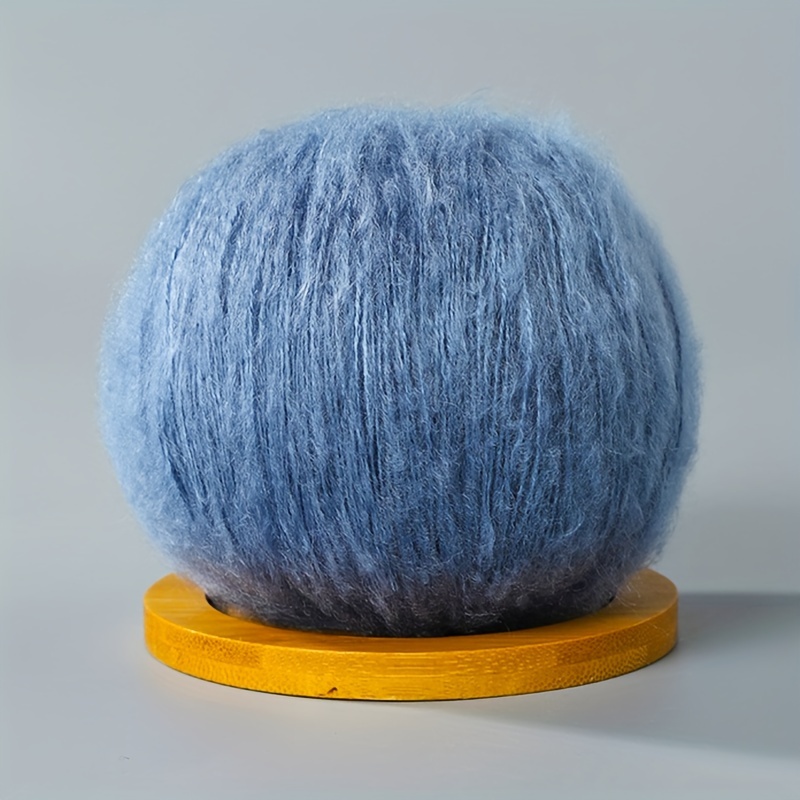 1ball Mohair Wool Yarn 15% Wool 15% Mohair 40% Acrylic - Temu