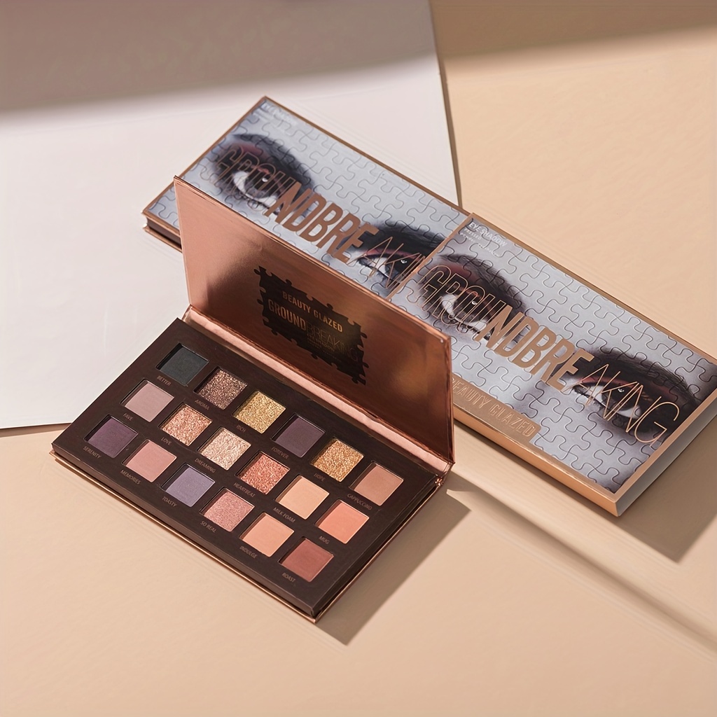 18 Colors Glitter Matte Eyeshadow Palette