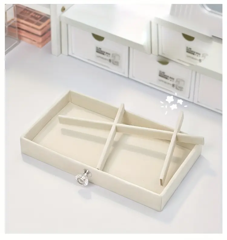 акриловая ящик для хранения украшений типа ящик для колец, серег, ожерелий, детали хранения 7