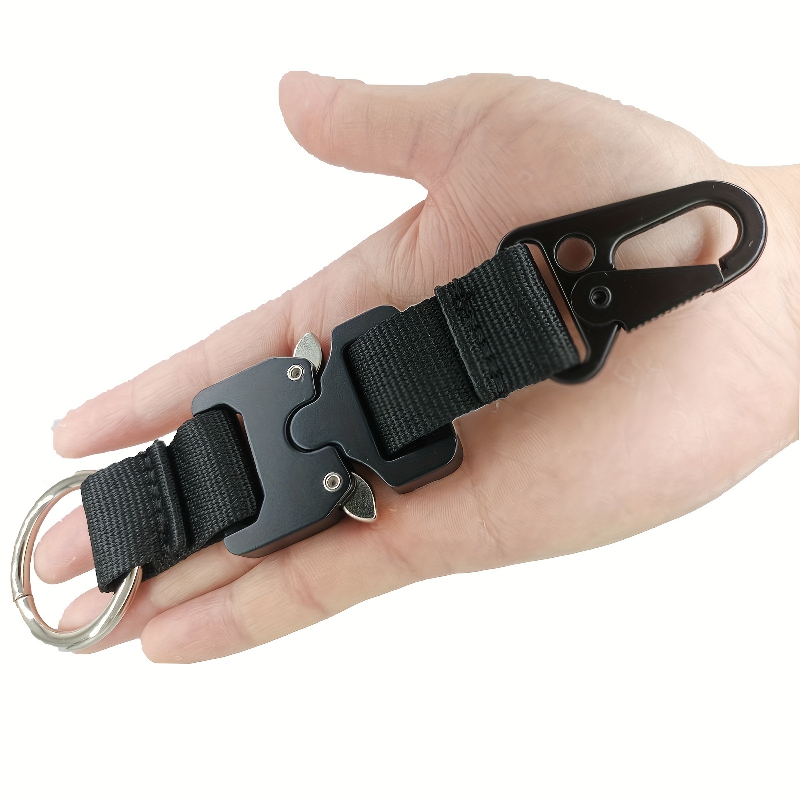 Multifunktionale Selbstschutz-Schlüsselanhänger Tragbarer Haken  Autoschlüssel-Schnalle