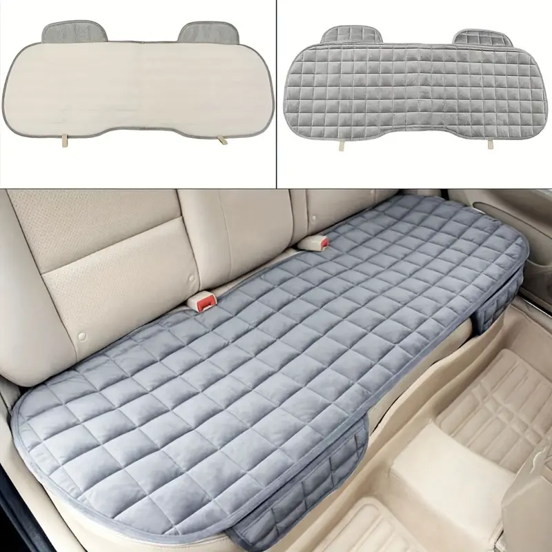 Universal Car Seat Cover Car Rear Flocking Cloth Cushion Non - Temu