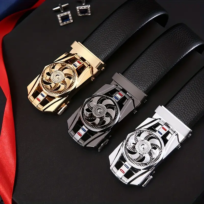 Men's Automatic Buckle Belt, Suitable For Business Husbands Father's Day  Gifts - Temu Austria