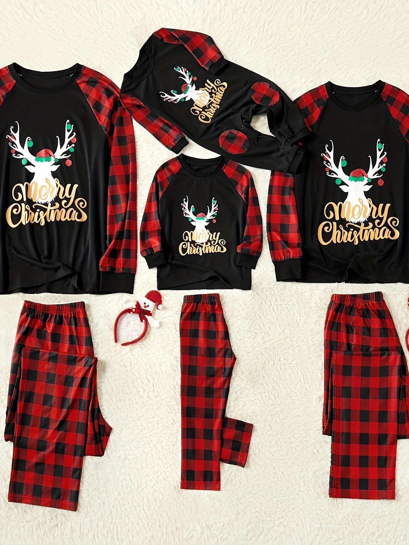 Matching Family Moose Pajamas - Temu Canada