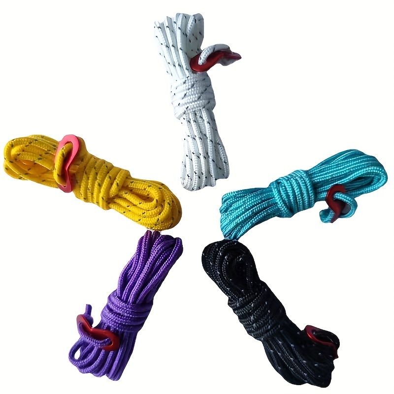 Reflective Tent Rope Windproof Ropes Multifunction Laundry - Temu