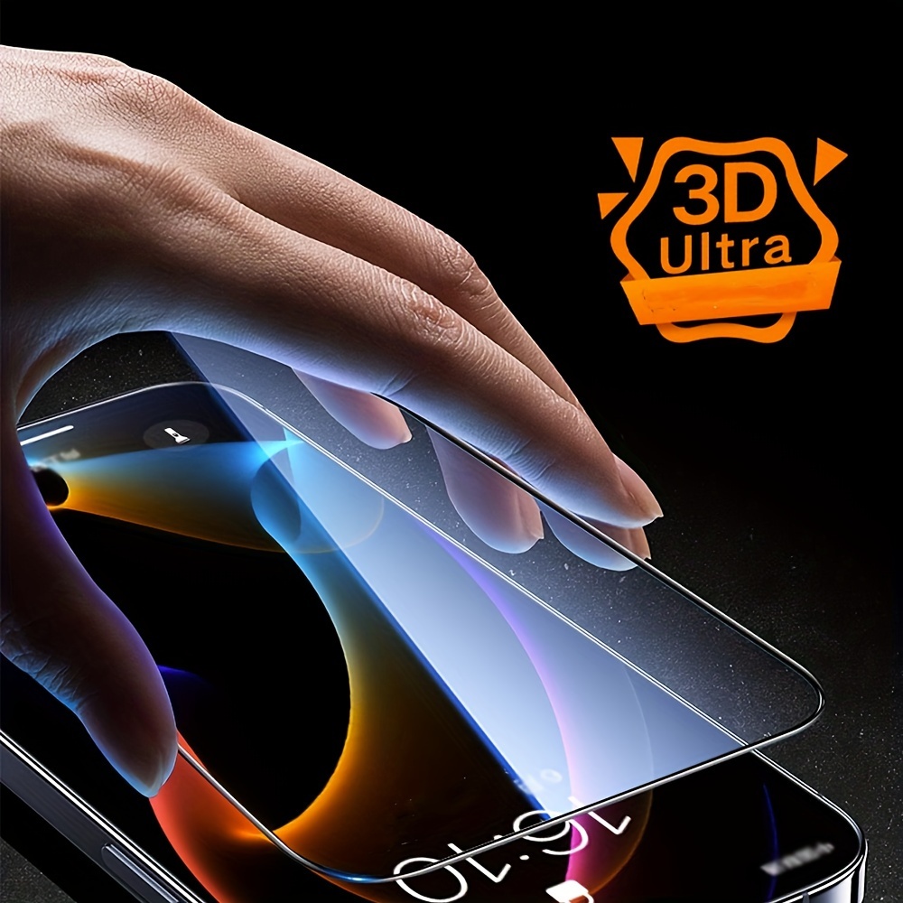 Protector pantalla completa 3D cristal templado iPhone 15 / 15 Plus / 15 Pro  / 15 Pro Max