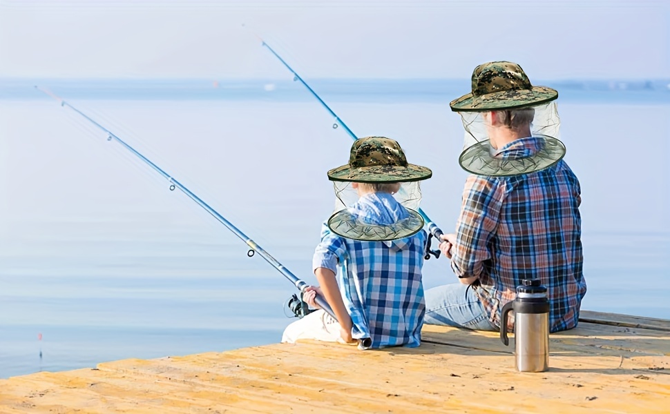 Anti mosquito Net Fishing Hat Drawstring Lightweight - Temu