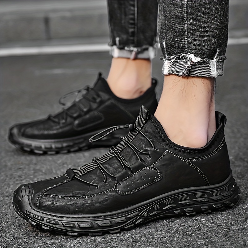 Baskets Dextérieur Sans Nœud Pour Homme Chaussures De Marche