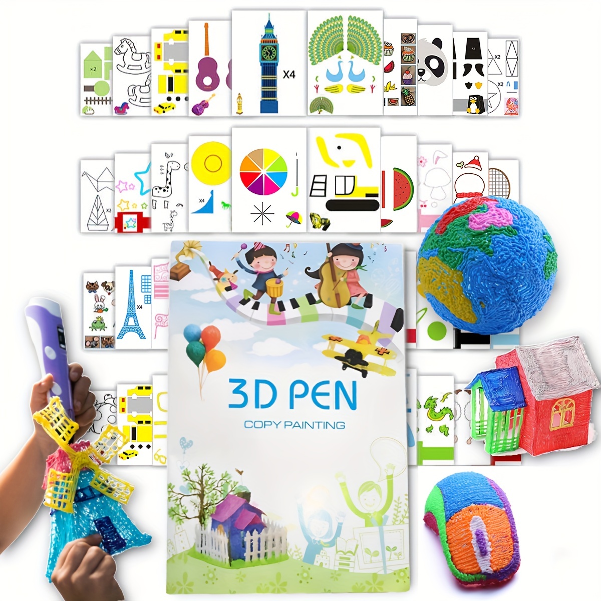Filamento Speciale Per Penna Di Stampa 3D Filamento Trasparente Speciale;  Filamento 3D Creativo Fai-da-te, Regalo Per Bambini - Temu Italy